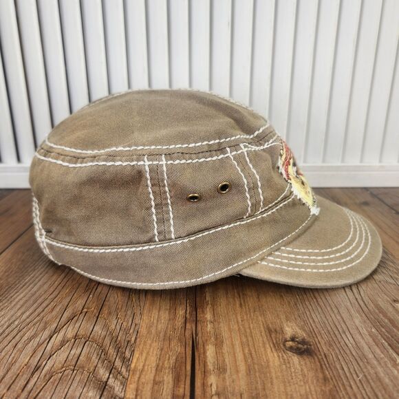 Disney Parks Mickey Mouse Steamboat Willie Distressed Cadet Hat Cap Strapback - Picture 4 of 12